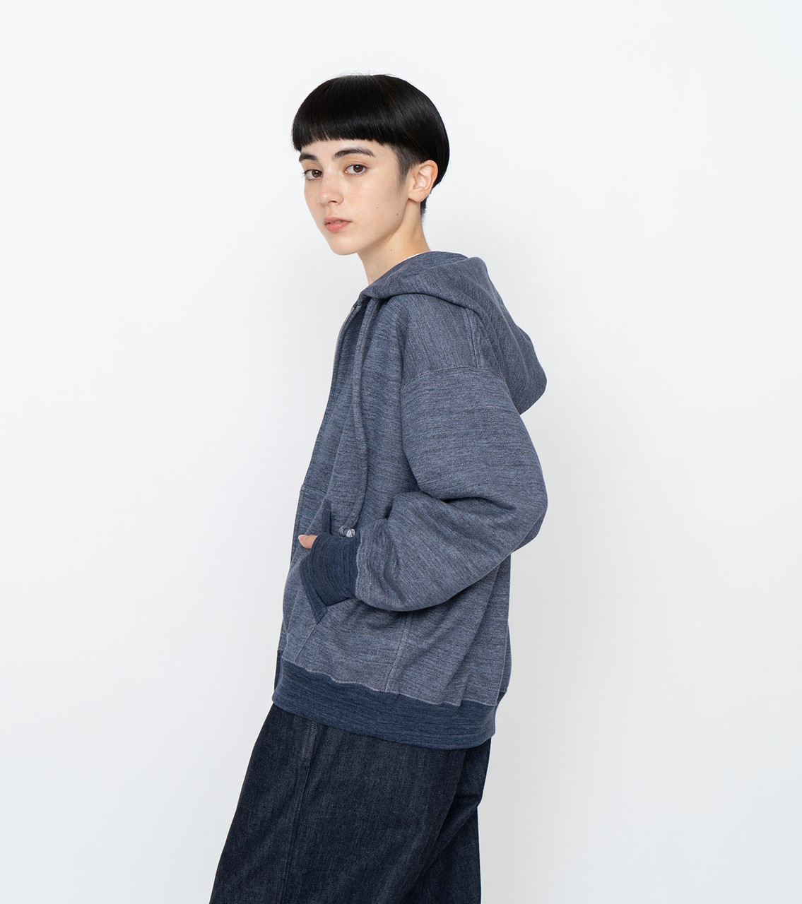 THE NORTH FACE PURPLE LABEL SWEAT Front Zip Hoodie Online