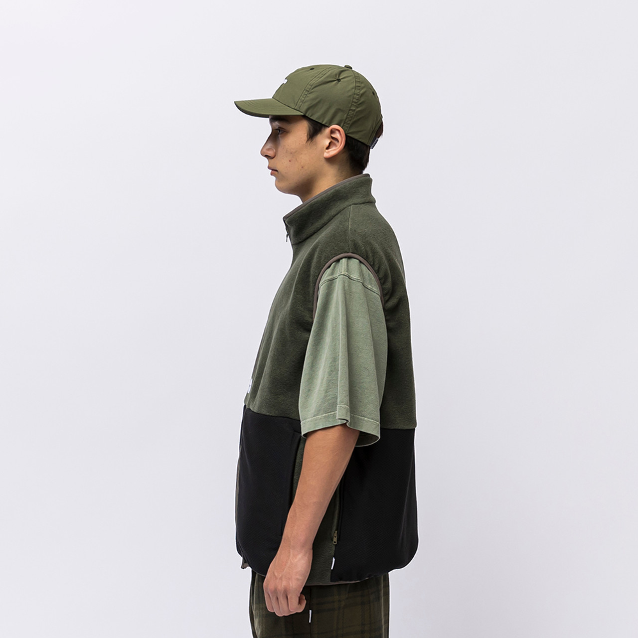 wtaps 21aw WOZZY / VEST / RAPO OLIVE