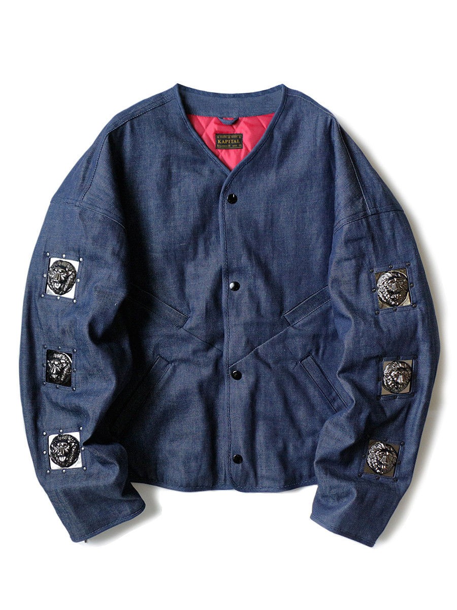 KAPITAL Jacket/Vest 11_5Oz Denim Lion Riders