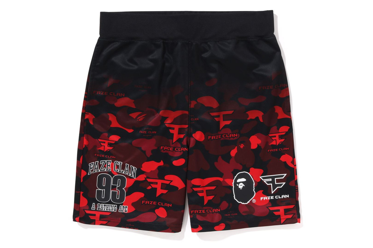 【BAPE X FAZE CLAN】GAME SHORTS 1I73-153-901