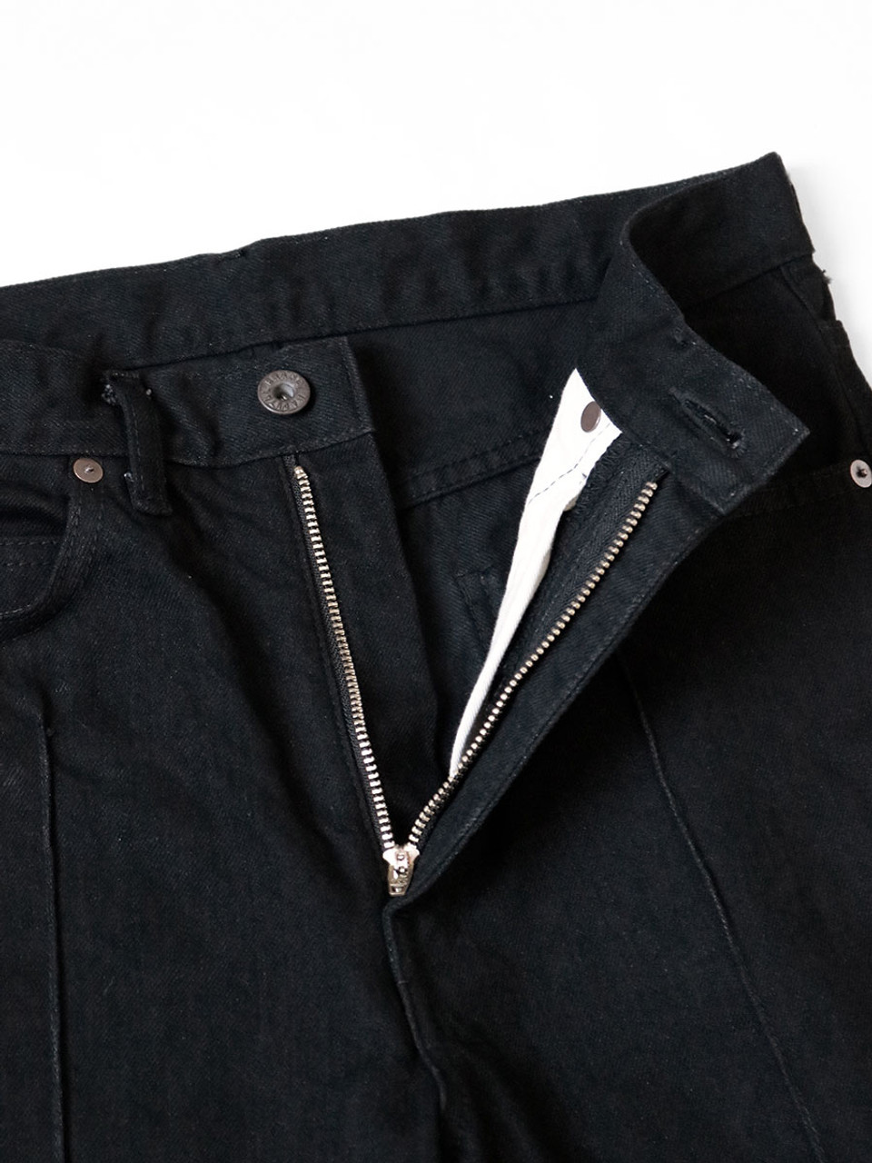 KAPITAL Pants 14Oz Black Denim 5P OKABELLBO