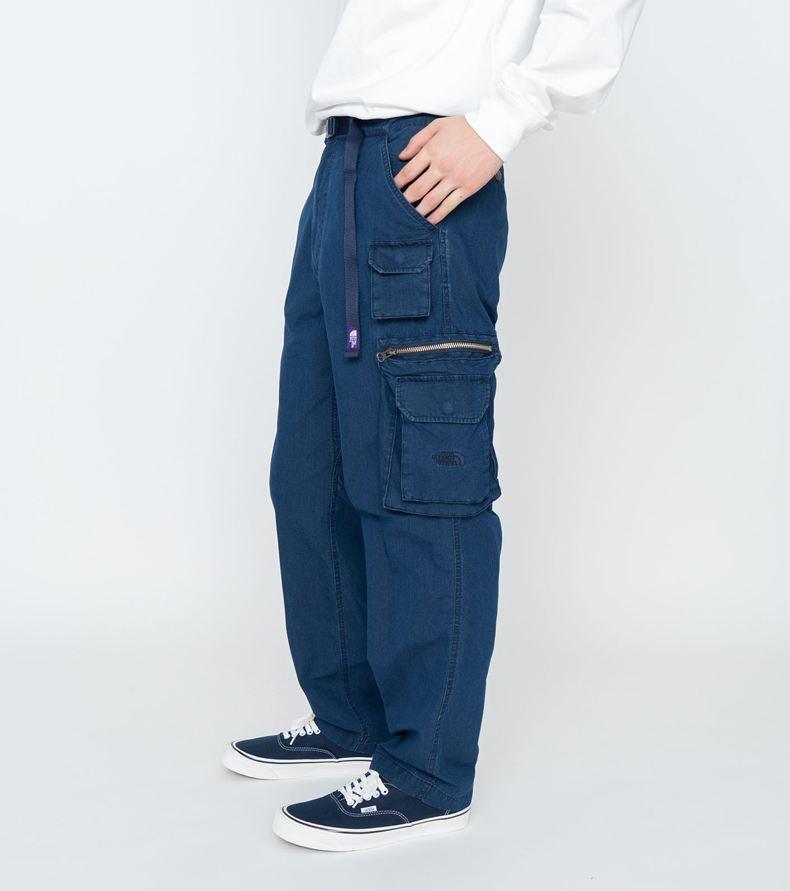 ノースフェイスパープルレーベルインディゴフィールドパンツNT5308 N THE NORTH FACE PURPLE LABEL Indigo Field Pants Indigo Bleach