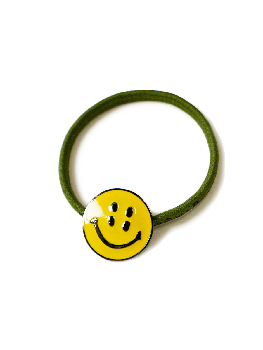 KAPITAL Hair Accessory RAINBOWY Concho Hair Rubber