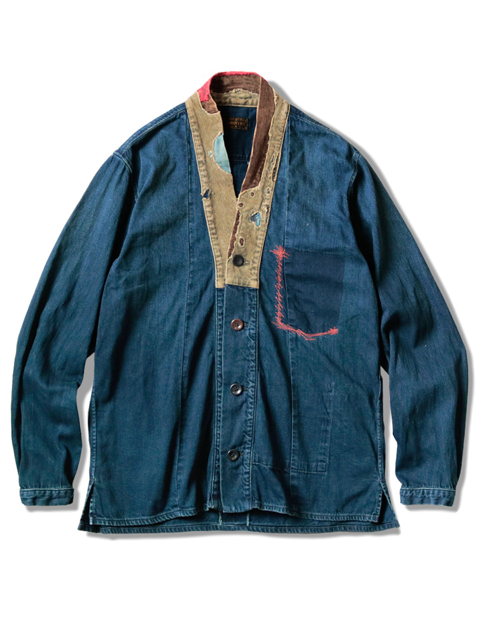 8Oz IDG×IDG Denim Juban Shirt (DOTERA Remake) EK-568EK-759