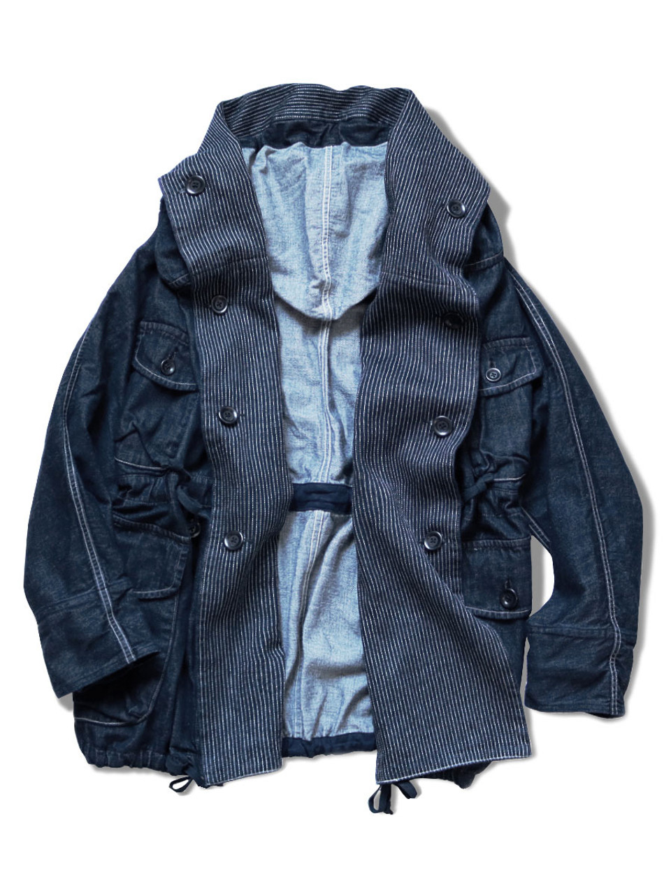 KAPITAL Coat 10Oz Denim Ring Coat