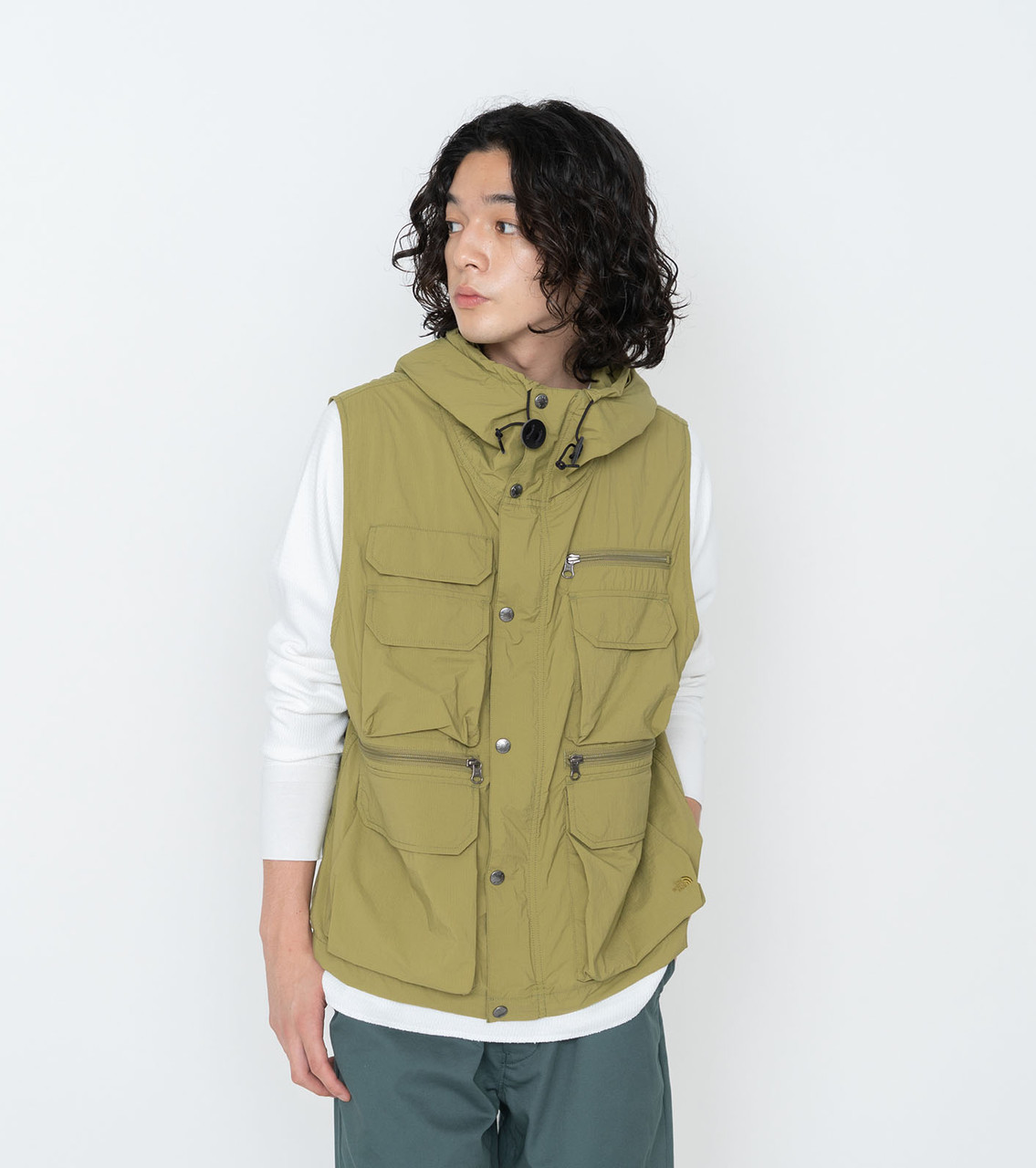 ノースフェイス Nylon Ripstop Trail Vest NP2313N THE NORTH FACE PURPLE LABEL KNIT Nylon Ripstop Trail Vest