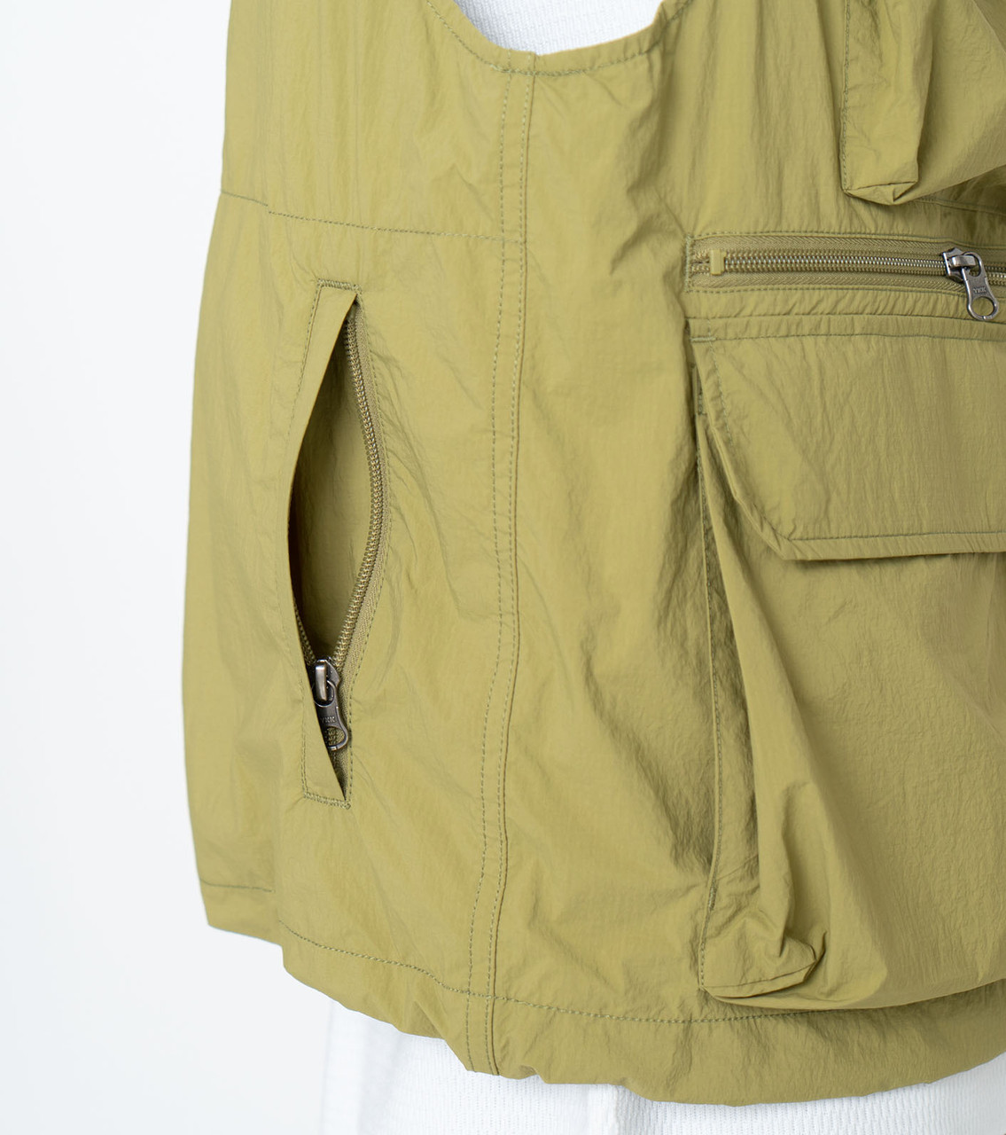 ノースフェイス Nylon Ripstop Trail Vest NP2313N THE NORTH FACE PURPLE LABEL KNIT Nylon Ripstop Trail Vest