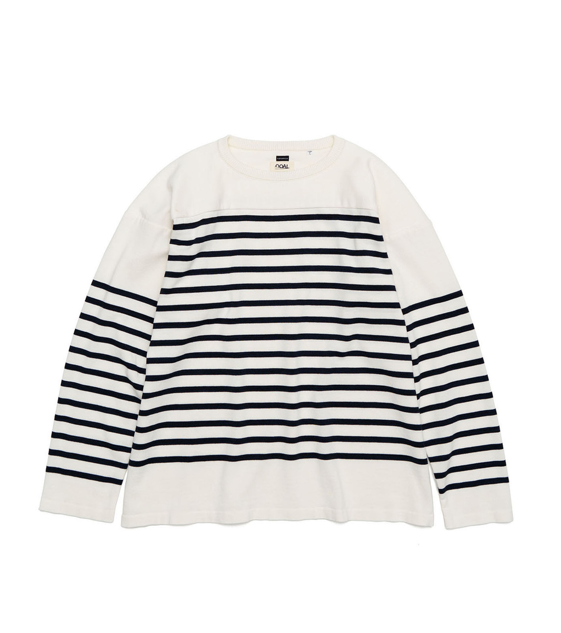 【NKNIT】cotton nylon striped knit 白 サイズ0 cotton nylon KNIT beanie – NKNIT