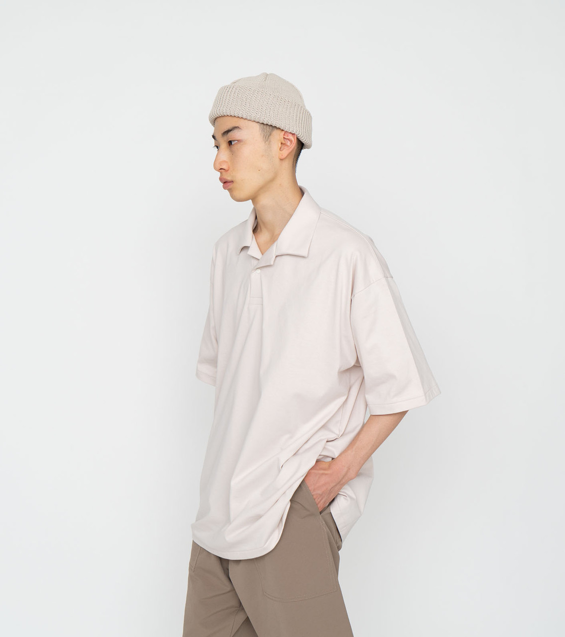 国内で当店のみ CFIERCE - DUSTY POLO SHIRT nanamica SHIRT KODENSHI Polo Shirt Online Shop to Worldwide
