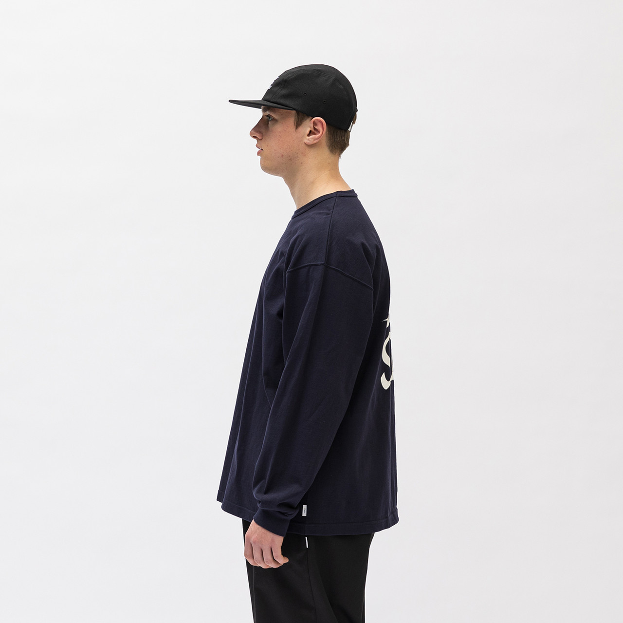 XLサイズ】￼DESIGN02/LS/COTTON.DSQD BLACK-