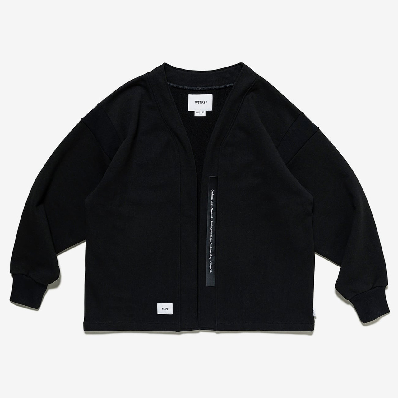 WTAPS CLASPER SWEATER COTTON XL BLACK送付品は写真のものがすべて