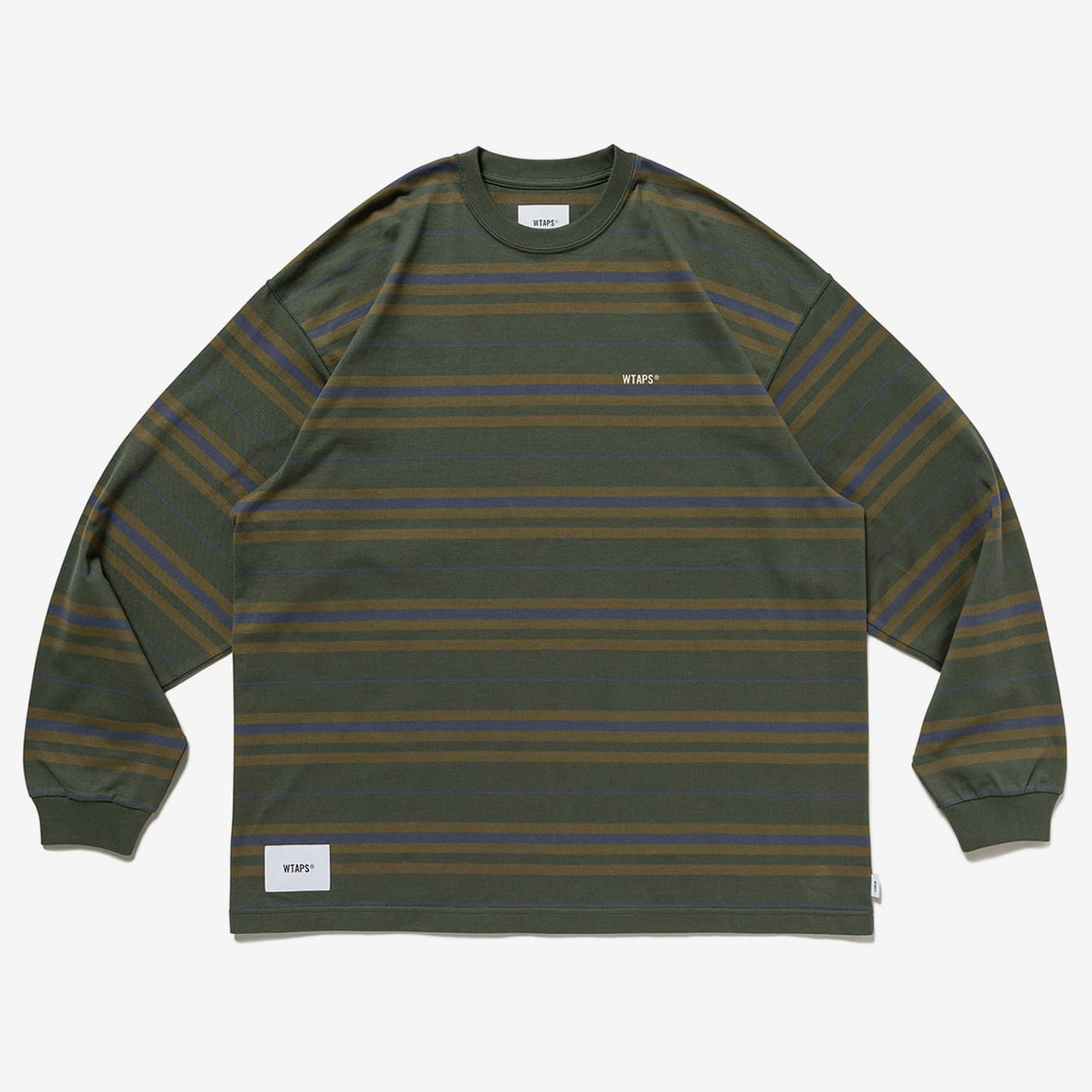 22AW WTAPS BDY 02 LS COTTON TEXTILE ボーダー - ファッション