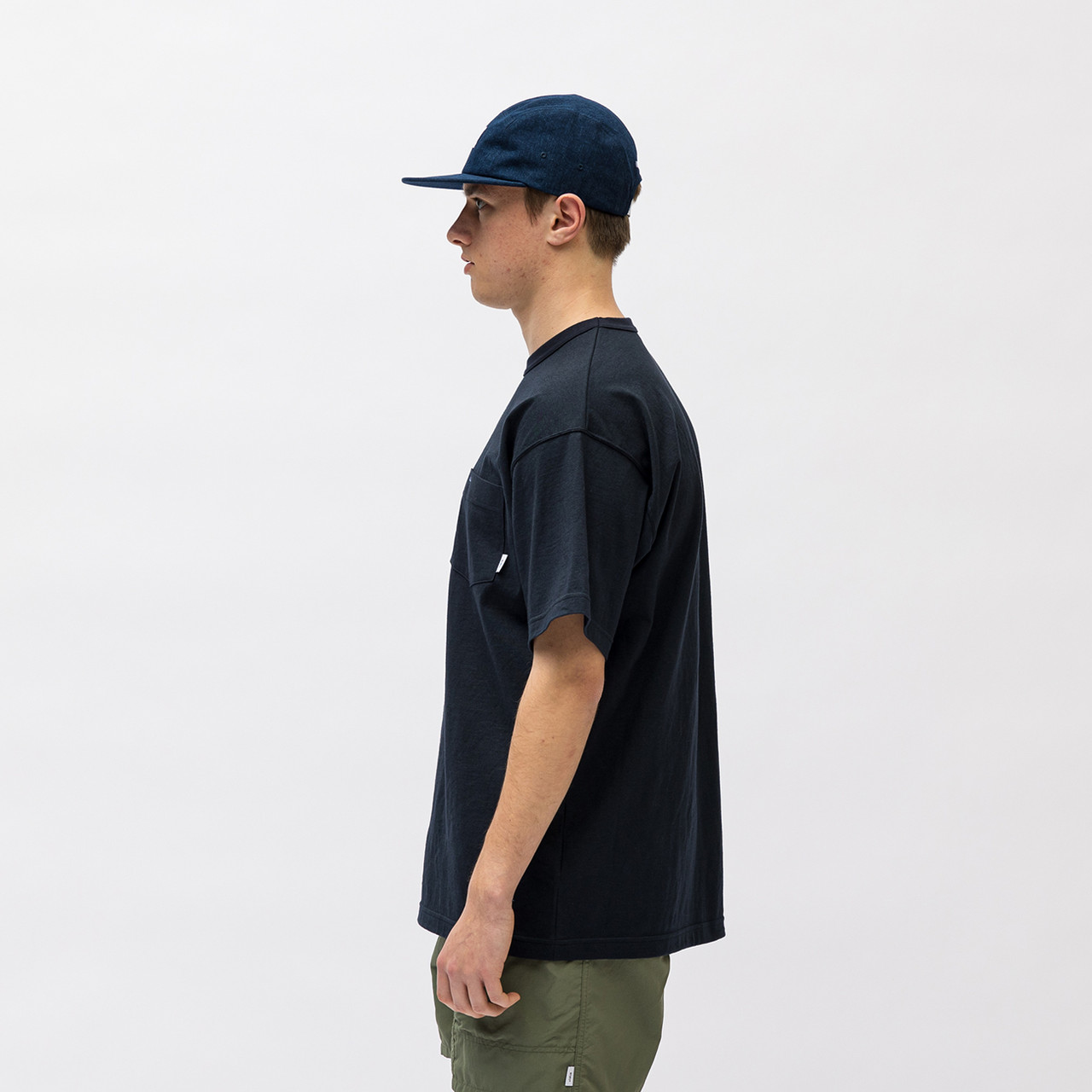 ダブルタップス tシャツ WTAPS SAC 01 SS LEAGUE ネイビーダブル