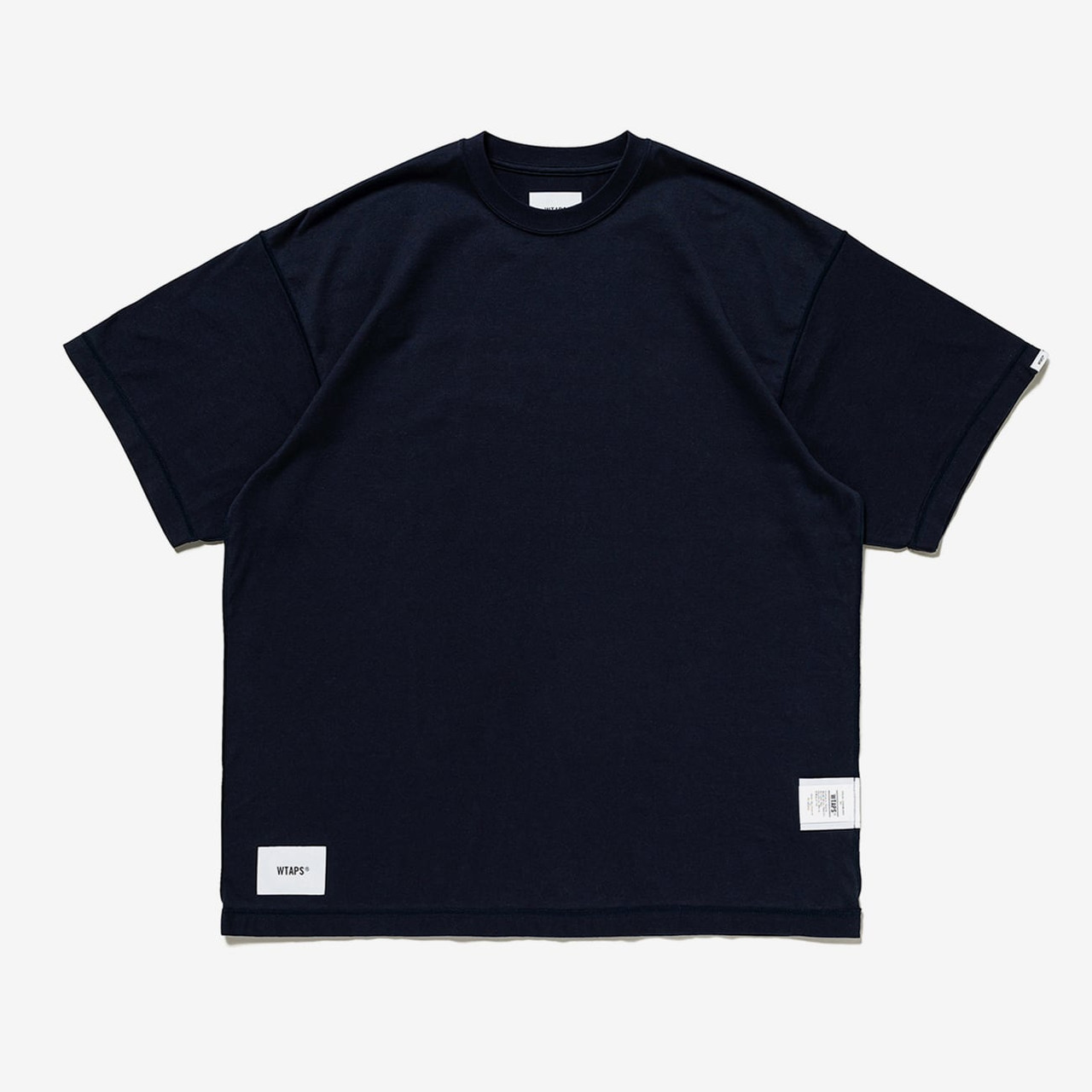 WTAPS 21SS BANNER SS TEE COLLEGE NAVY - トップス