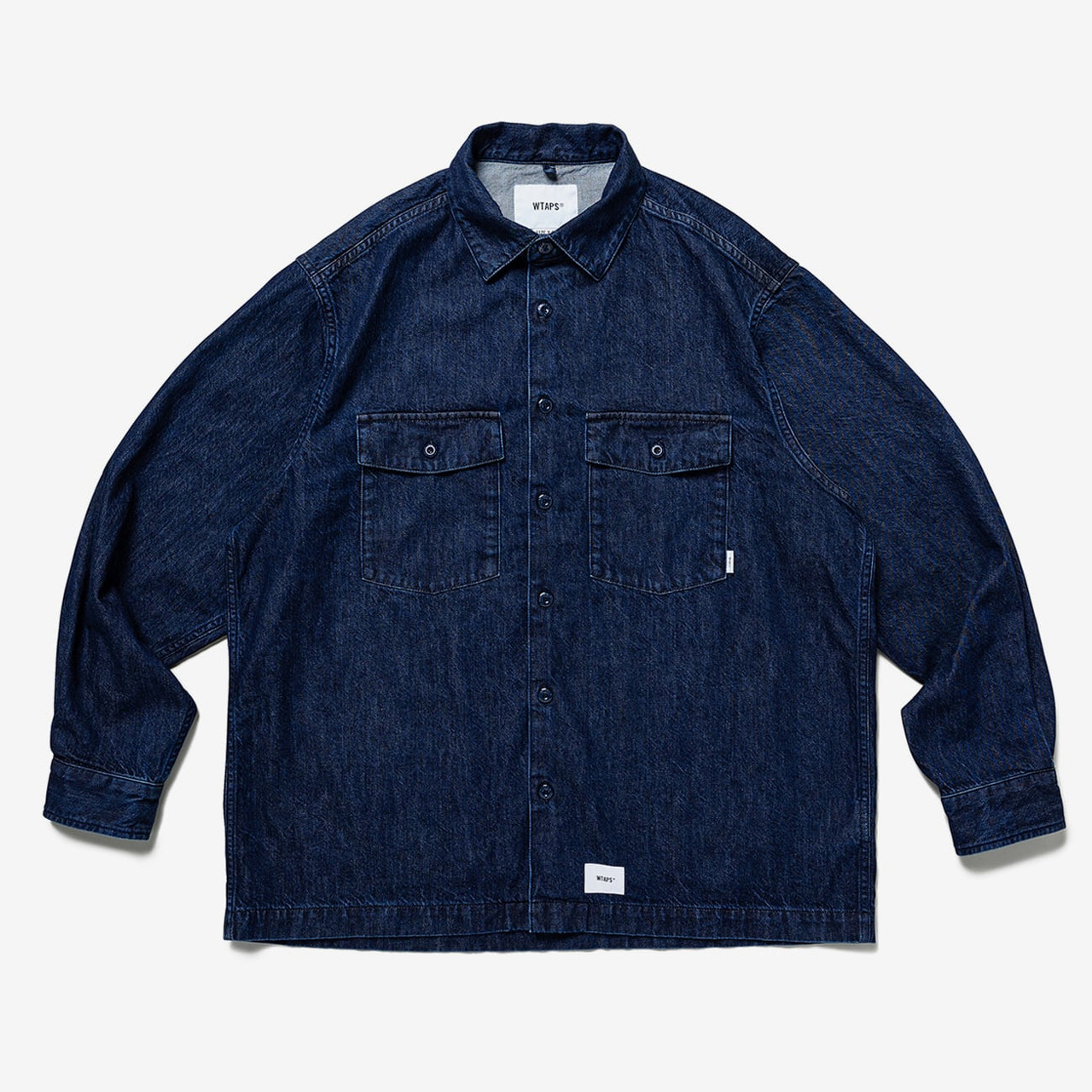 WTAPS CBW LS COTTON DENIM INDIGO M-