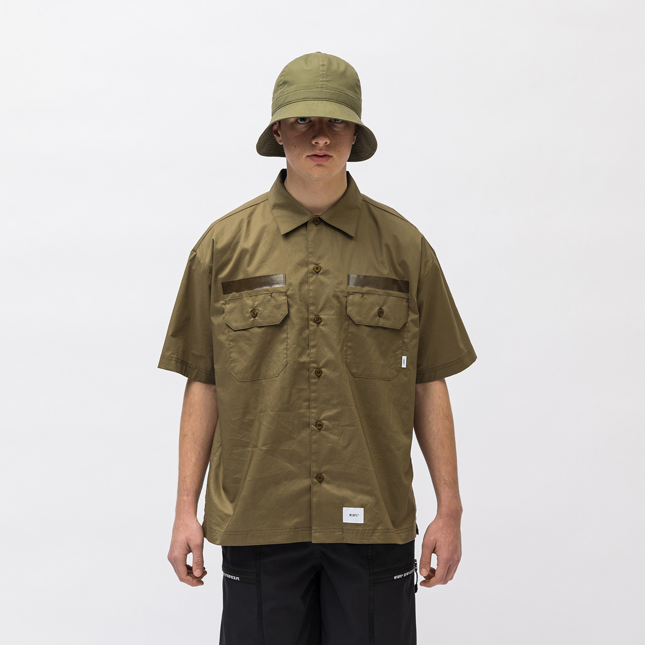 WTAPS Shirt DECK / SS / COTTON. BROADCLOTH. WTVUA