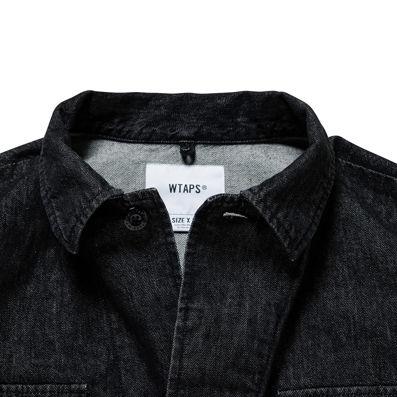 WTAPS Shirt JMOD / LS / COTTON. DENIM. PASTHG