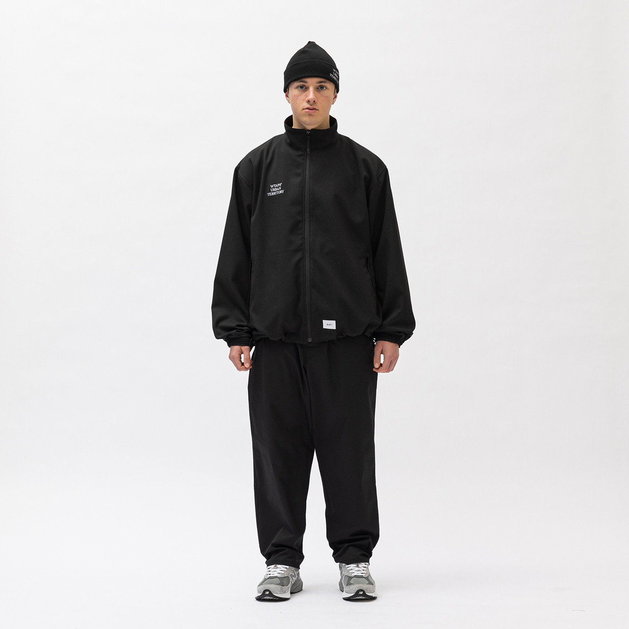 TRACK /JACKET / POLY. TWILL Sサイズ BLACK | shop.spackdubai.com