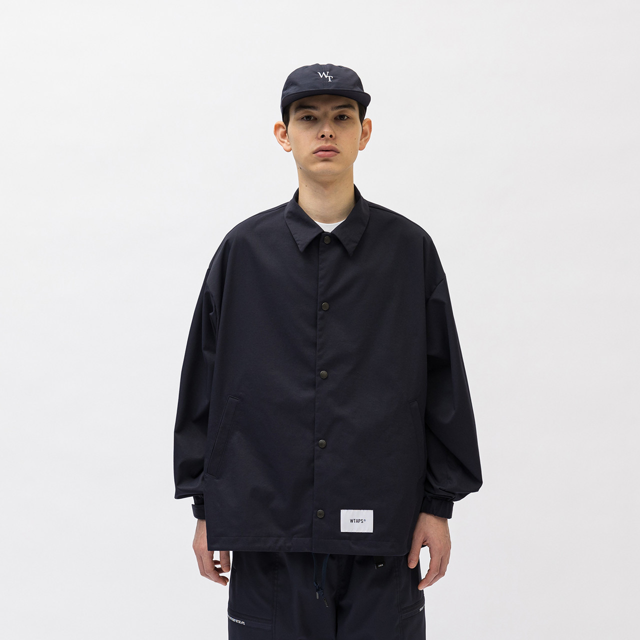 上質風合い WTAPS VERT JACKET CTPL WEATHER 03 L NAVY