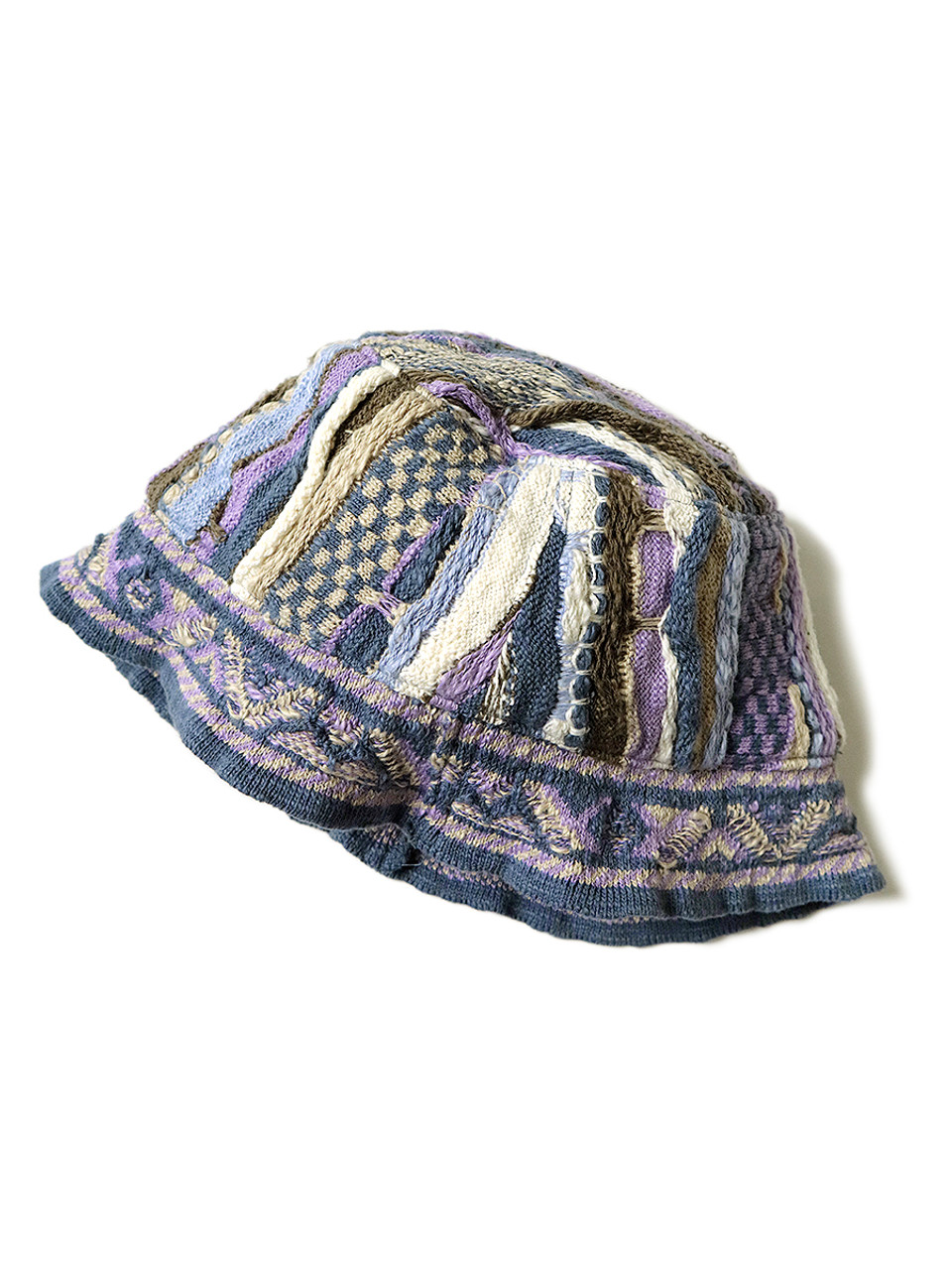 コットン100%Kapital 7G Knit Gaudy Bucket Hat - ハット