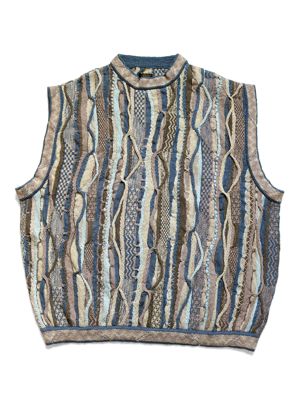 KAPITAL Vest 7G Knit GAUDY Vest