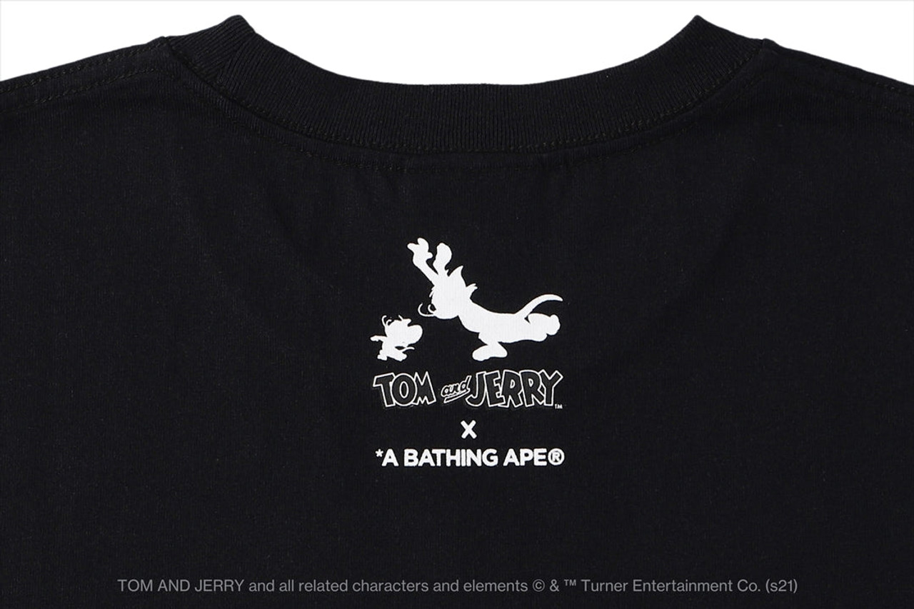 T SHIRT [BAPE X TOM AND JERRY CHEESE APE HEAD TEE