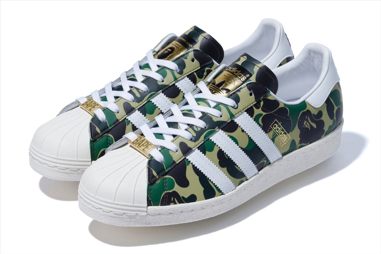 [BAPE X ADIDAS] SUPERSTAR 80S BAPE ABC CAMO 1H23-191-909