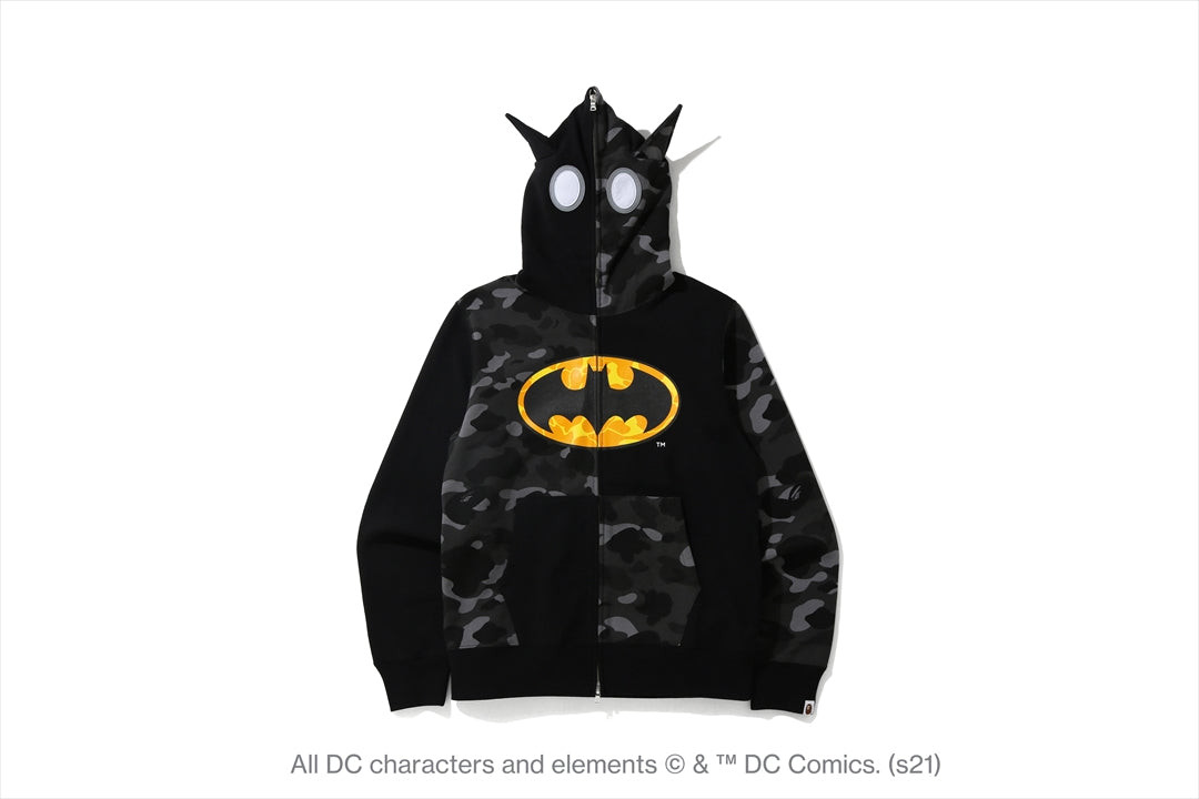 CUT AND SEWN [BAPE X DC] BATMAN FULL ZIP HOODIE