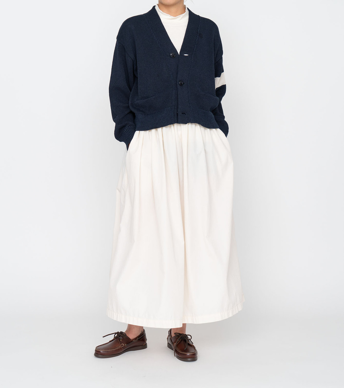 nanamica KNIT Paper Knit Cardigan Online Shop to Worldwide