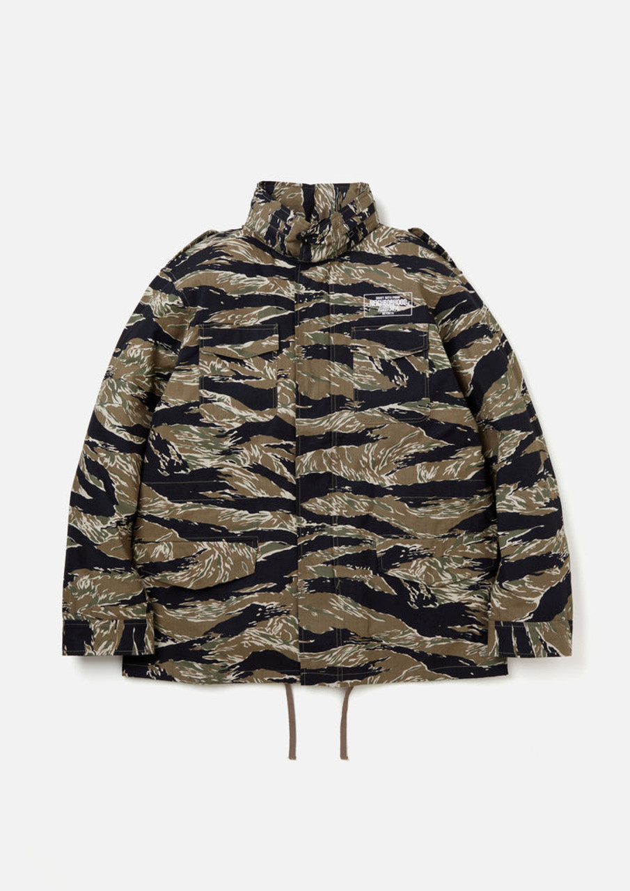 NH X WIND AND SEA . CAMOUFLAGE M-65 JACKET 231frwsn-jkm01s