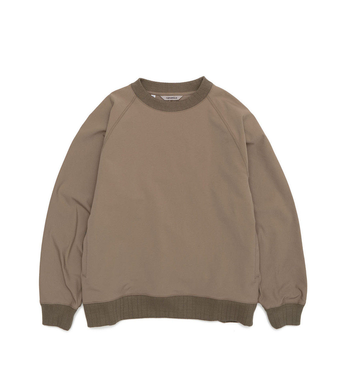 nanamica SWEAT ALPHADRY Crew Neck Sweat Online Shop to Worldwide