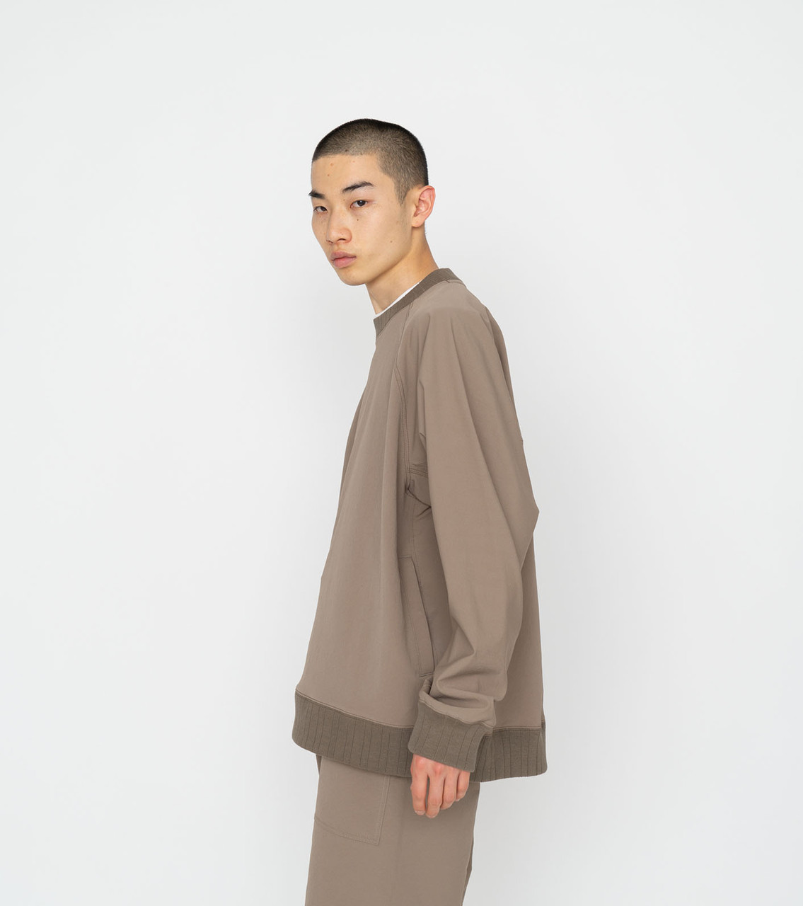 nanamica SWEAT ALPHADRY Crew Neck Sweat Online Shop to Worldwide