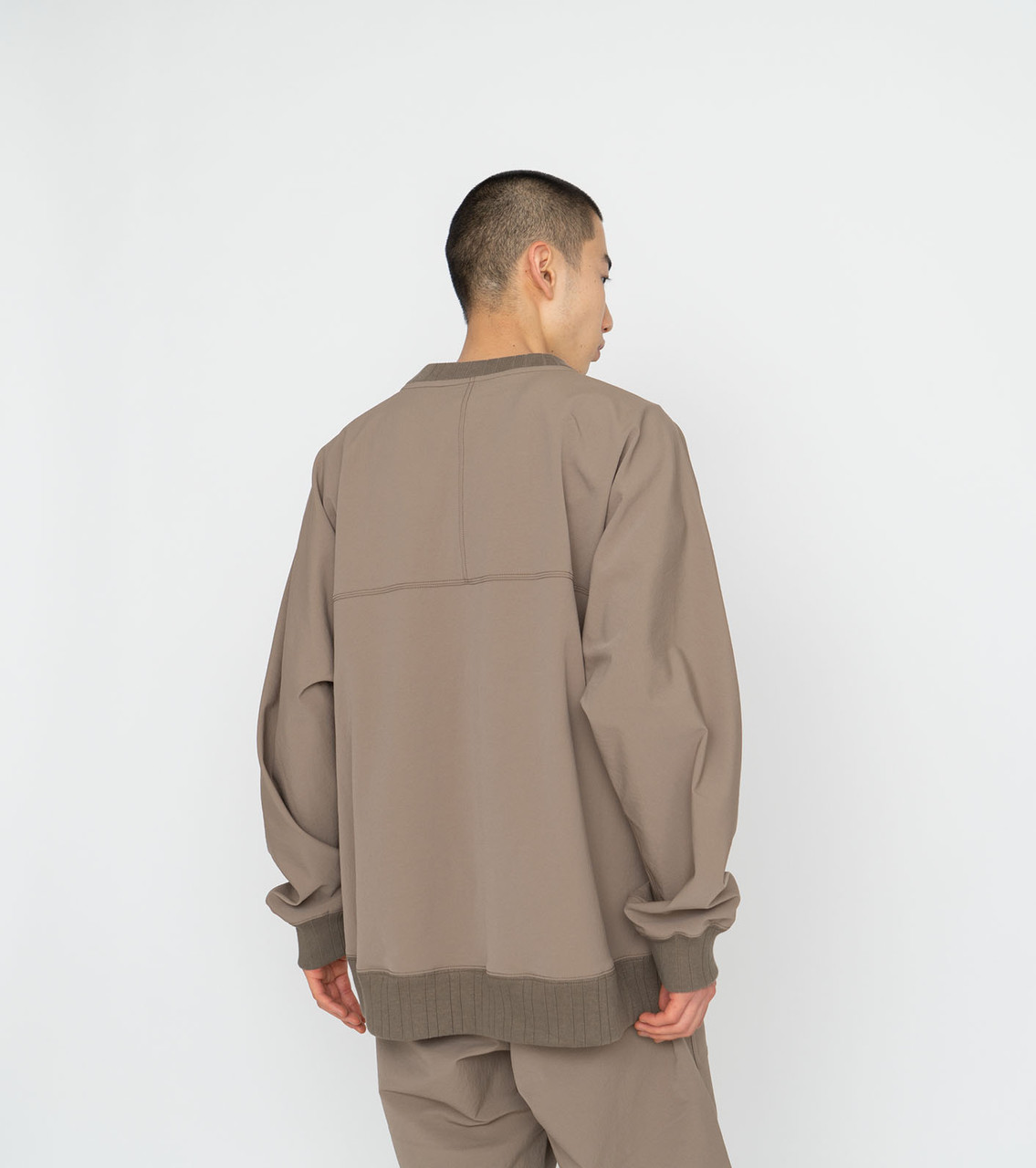 nanamica SWEAT ALPHADRY Crew Neck Sweat Online Shop to Worldwide