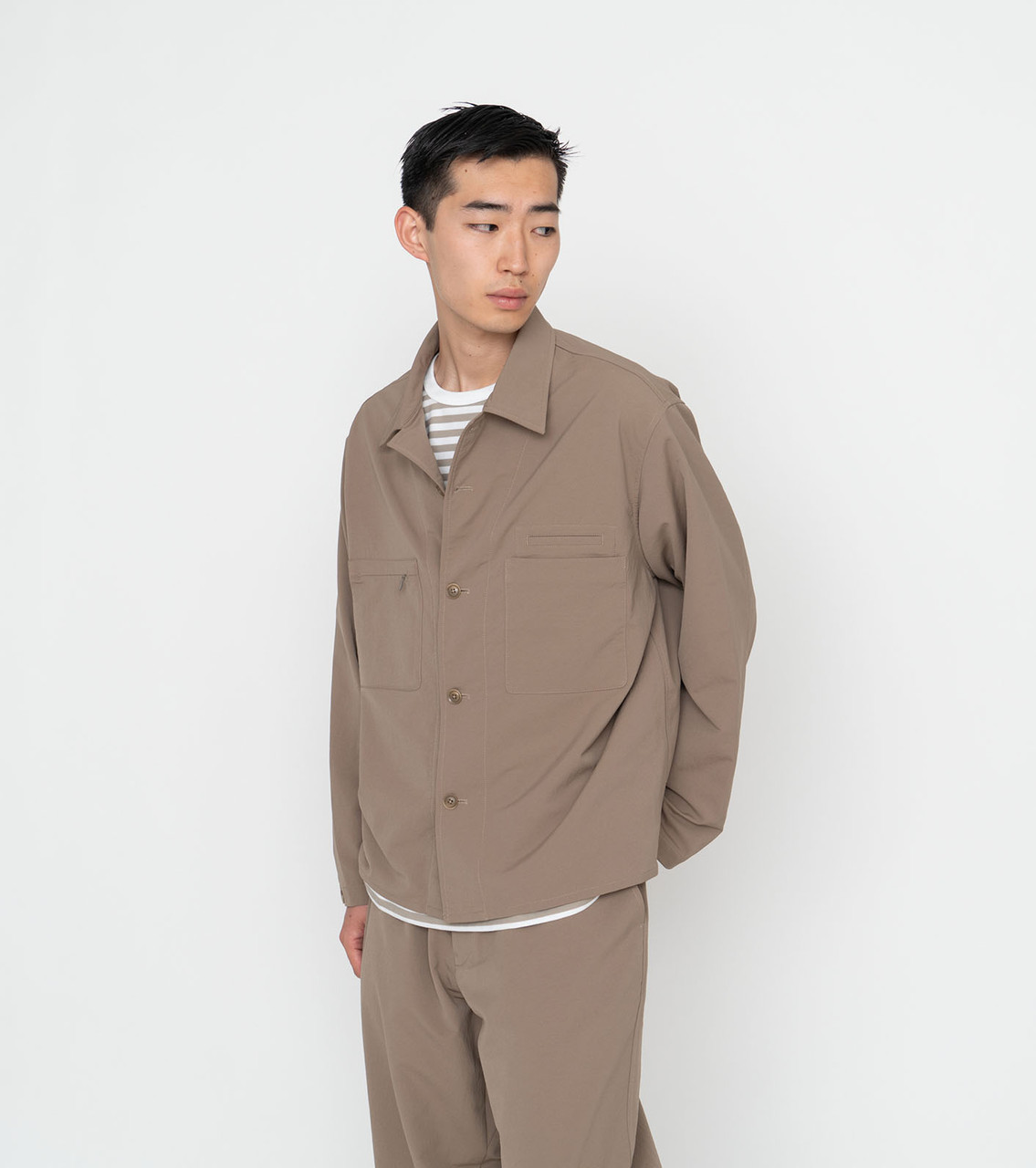 nanamica JACKET ALPHADRY Shirt Jacket Online Shop to Worldwide