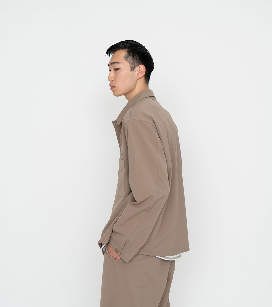 nanamica JACKET ALPHADRY Shirt Jacket Online Shop to Worldwide