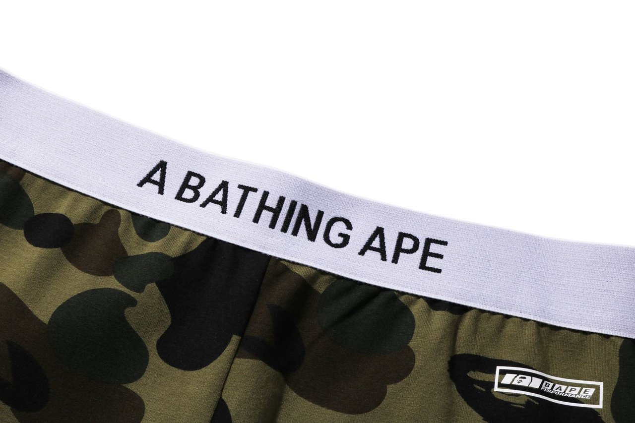 BAPE Green 1st Camo Leggings A Bathing Ape