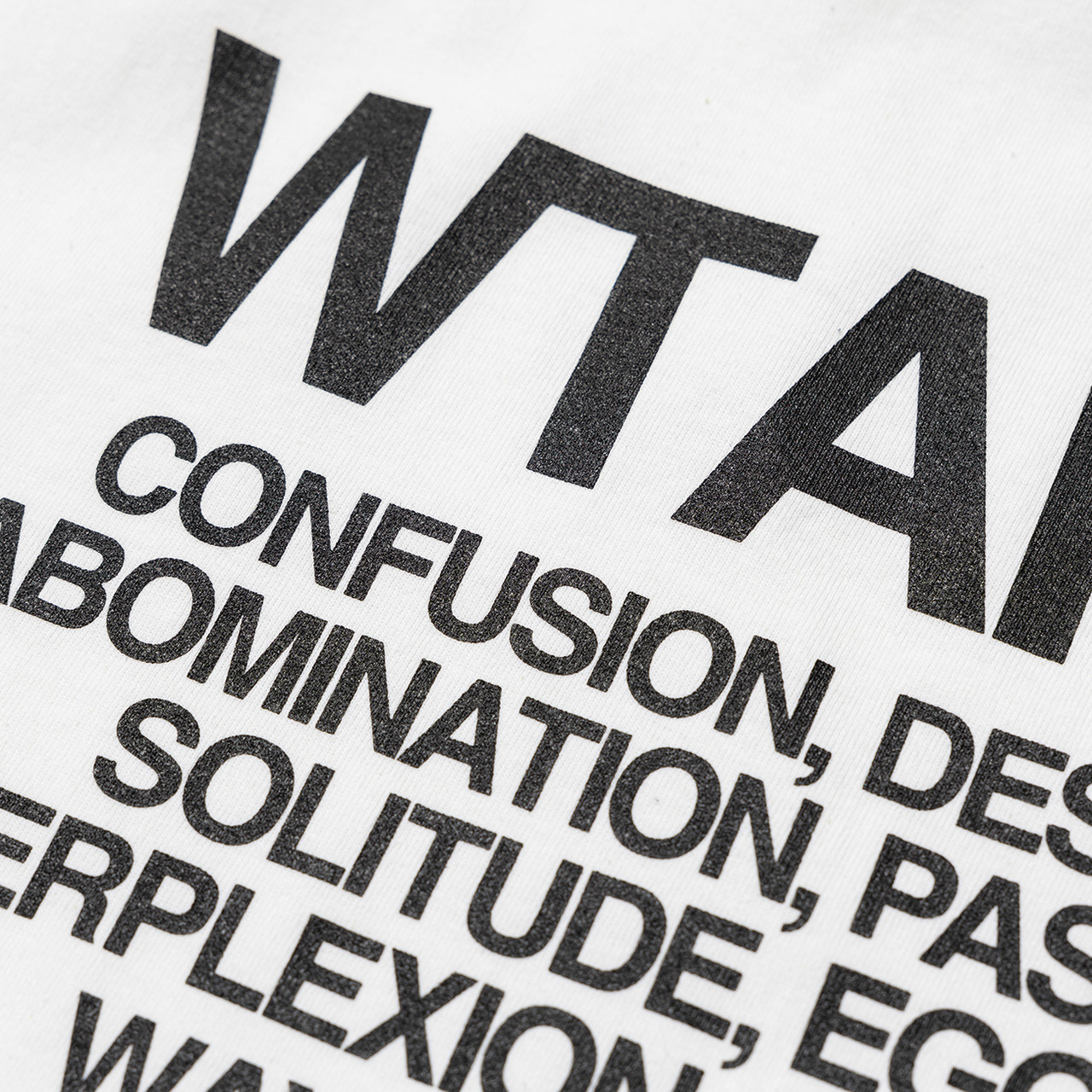 WTAPS Cut&Sewn INGREDIENTS / LS / COTTON