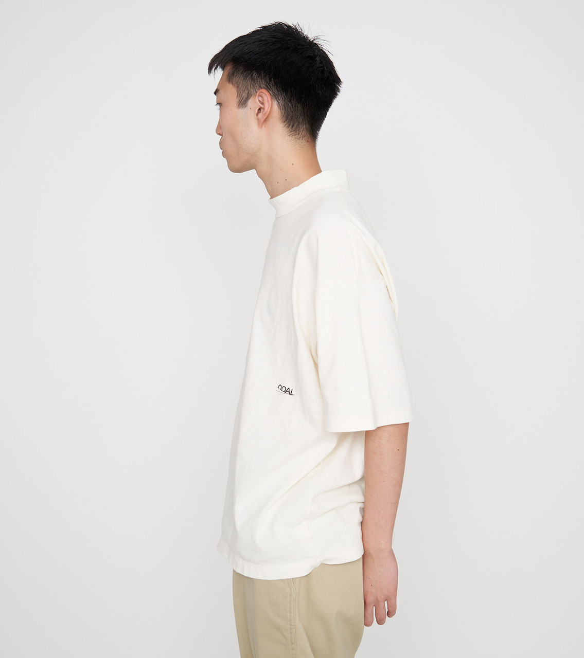 nanamica T-SHIRT OOAL Oversized Mock Neck Tee Online Shop to Worldwide