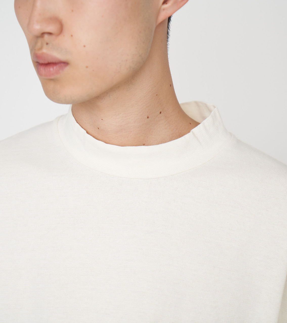 nanamica T-SHIRT OOAL Oversized Mock Neck Tee Online Shop to Worldwide