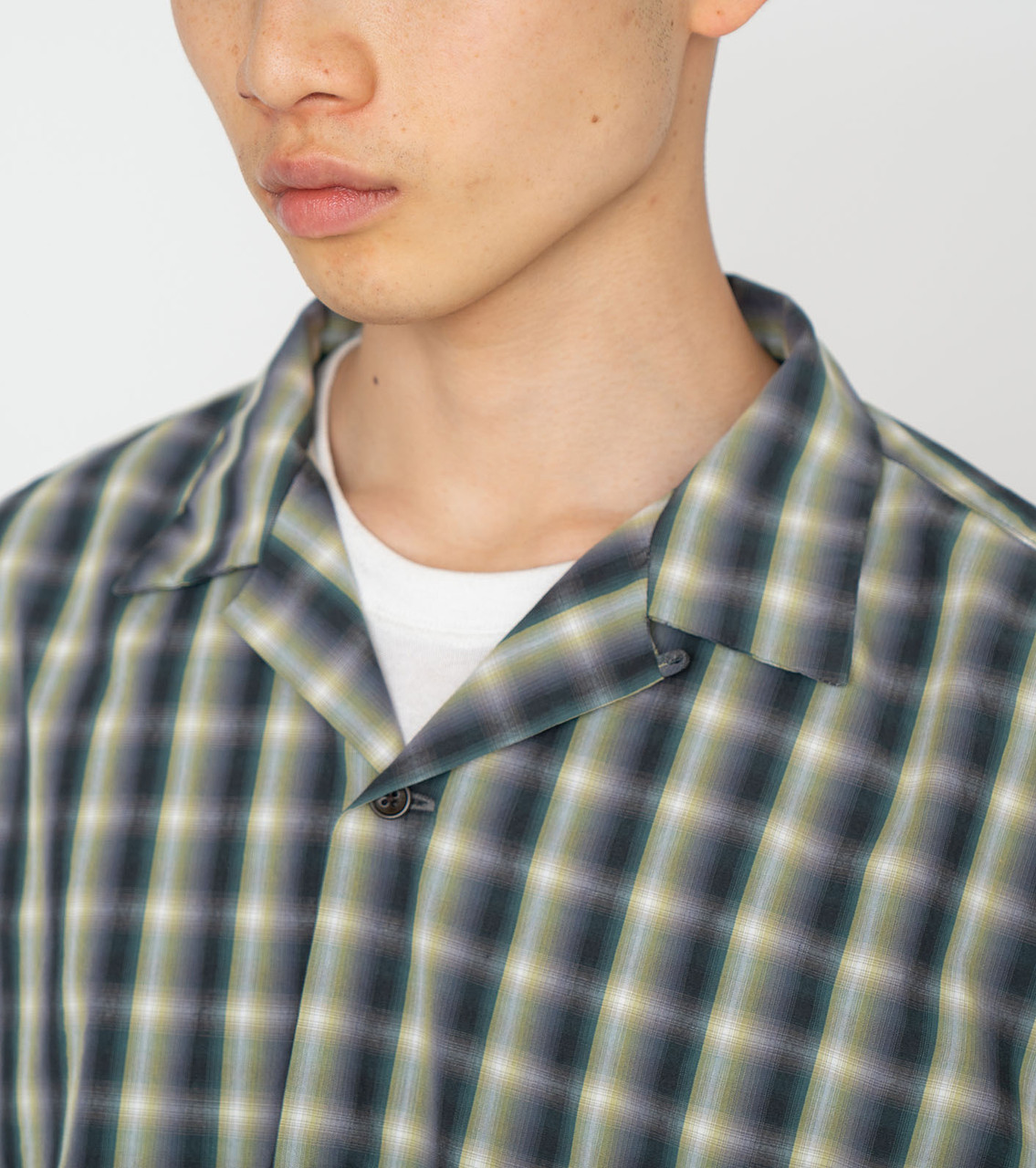 nanamica SHIRT Open Collar Wind H/S Shirt Online Shop to Worldwide