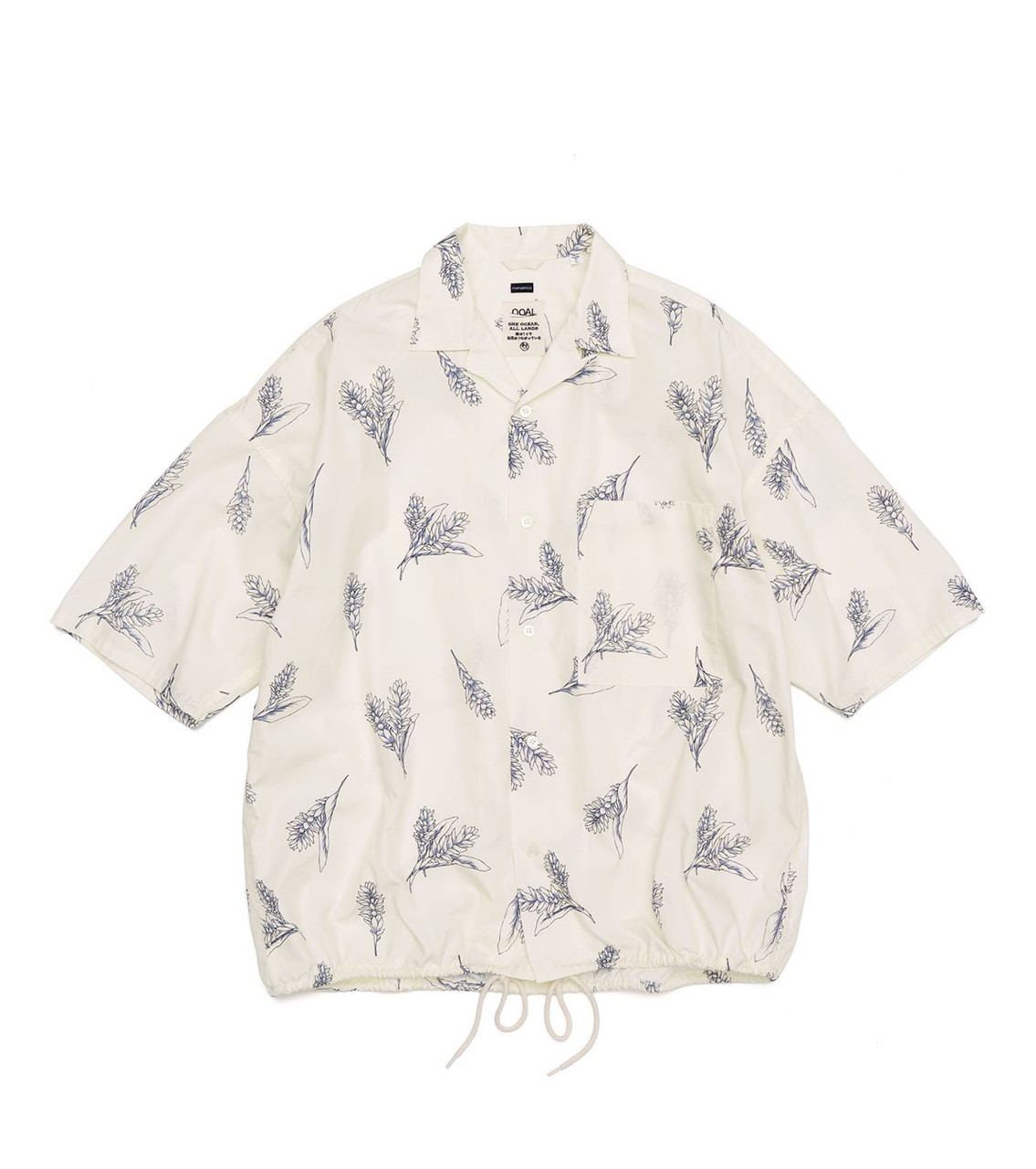 nanamica SHIRT Open Collar Wind H/S Shirt Online Shop to Worldwide