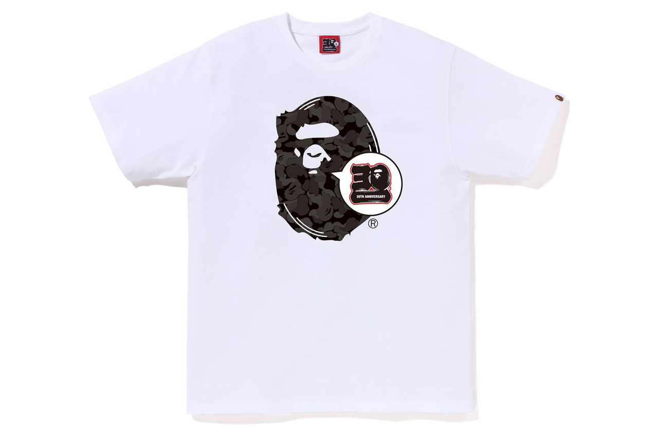 BAPEXCLUSIVE AOYAMA BAPE 30TH ANNIV. APE HEAD TEE SET 1J22-110-015