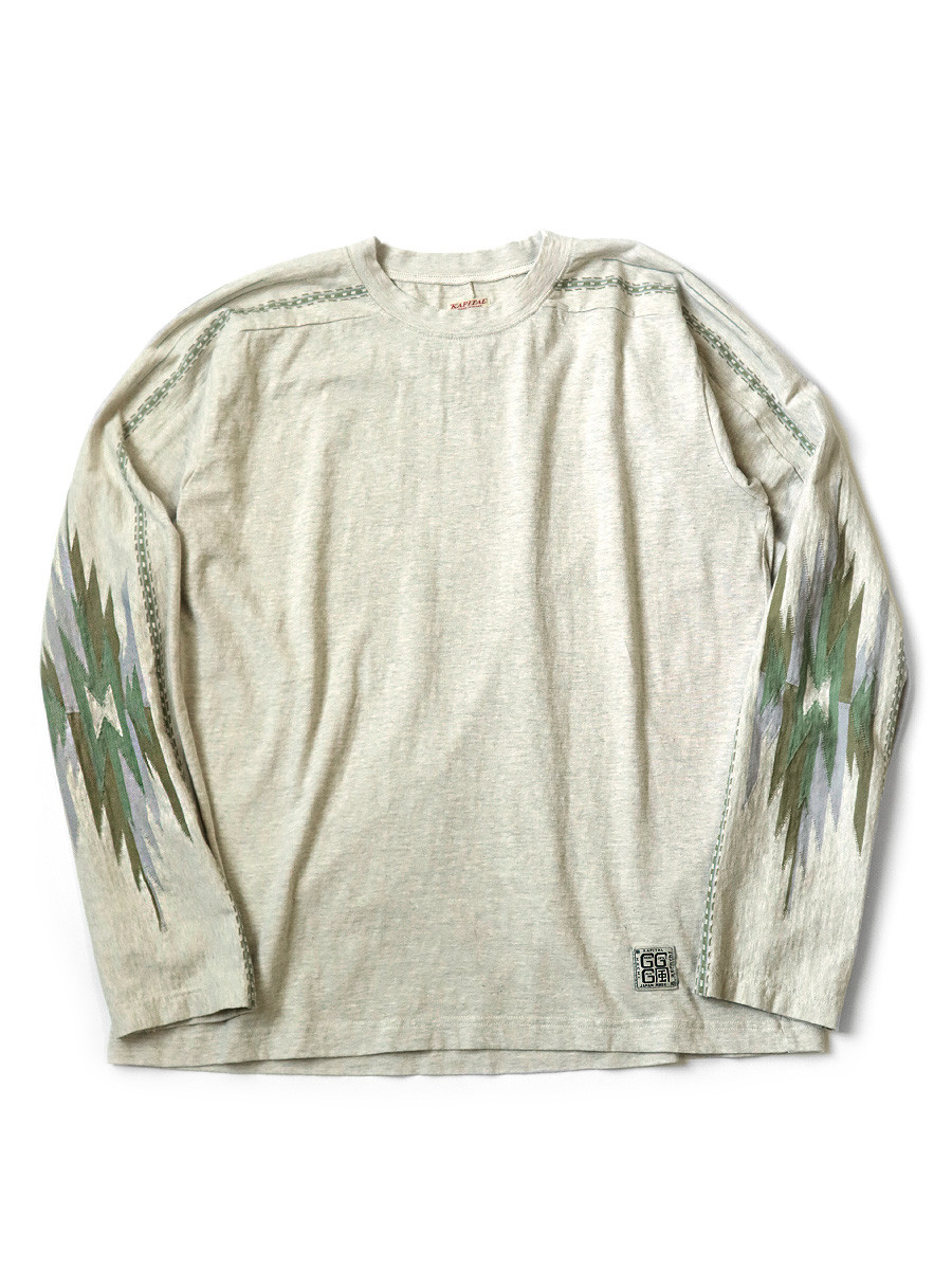 KAPITAL T-Shirt Ortega Cotton Sheeting Football Long T