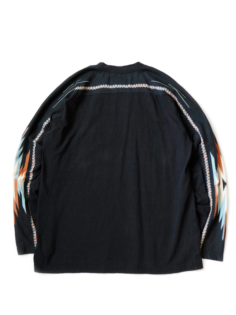 KAPITAL T-Shirt Ortega Cotton Sheeting Football Long T