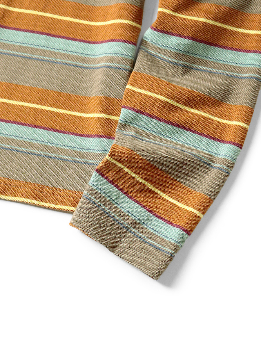 KAPITAL T-Shirt Multi-border Kanoko Crulon T