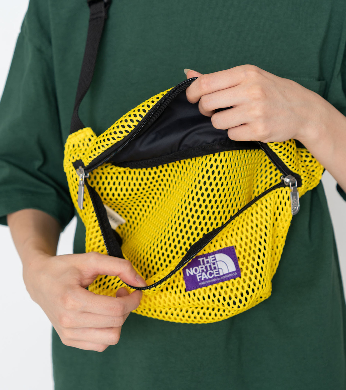 THE NORTH FACE PURPLE LABEL BAG Mesh Waist Bag Online Shop to
