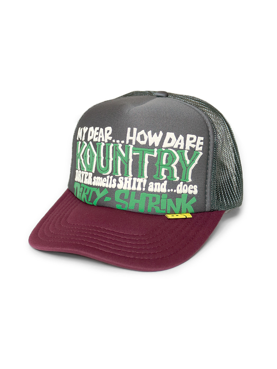 KAPITAL Hat/Cap KOUNTRY DIRTY SHRINK TRACK CAP