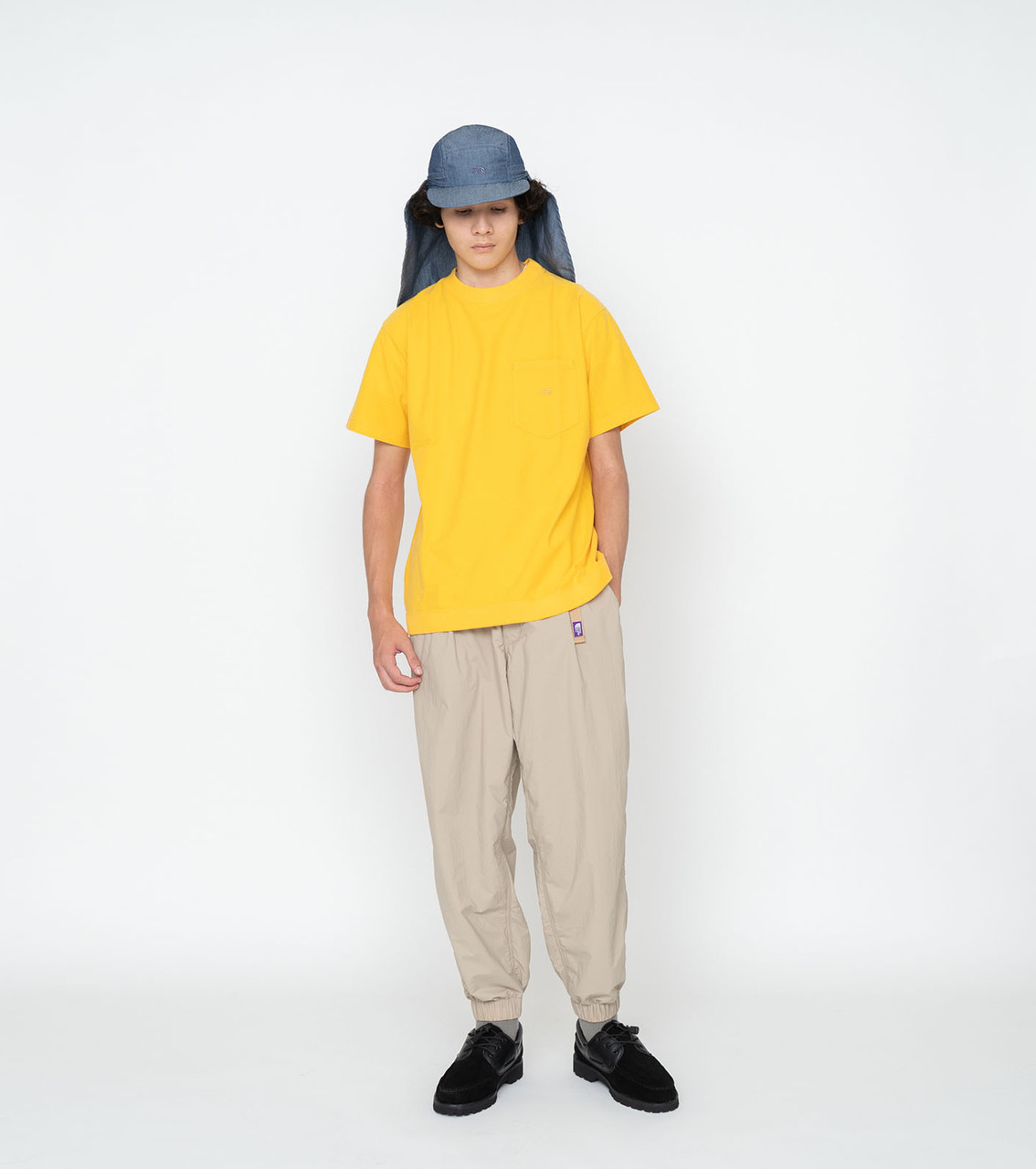 THE NORTH FACE PURPLE LABEL T-SHIRT High Bulky H/S Pocket Tee