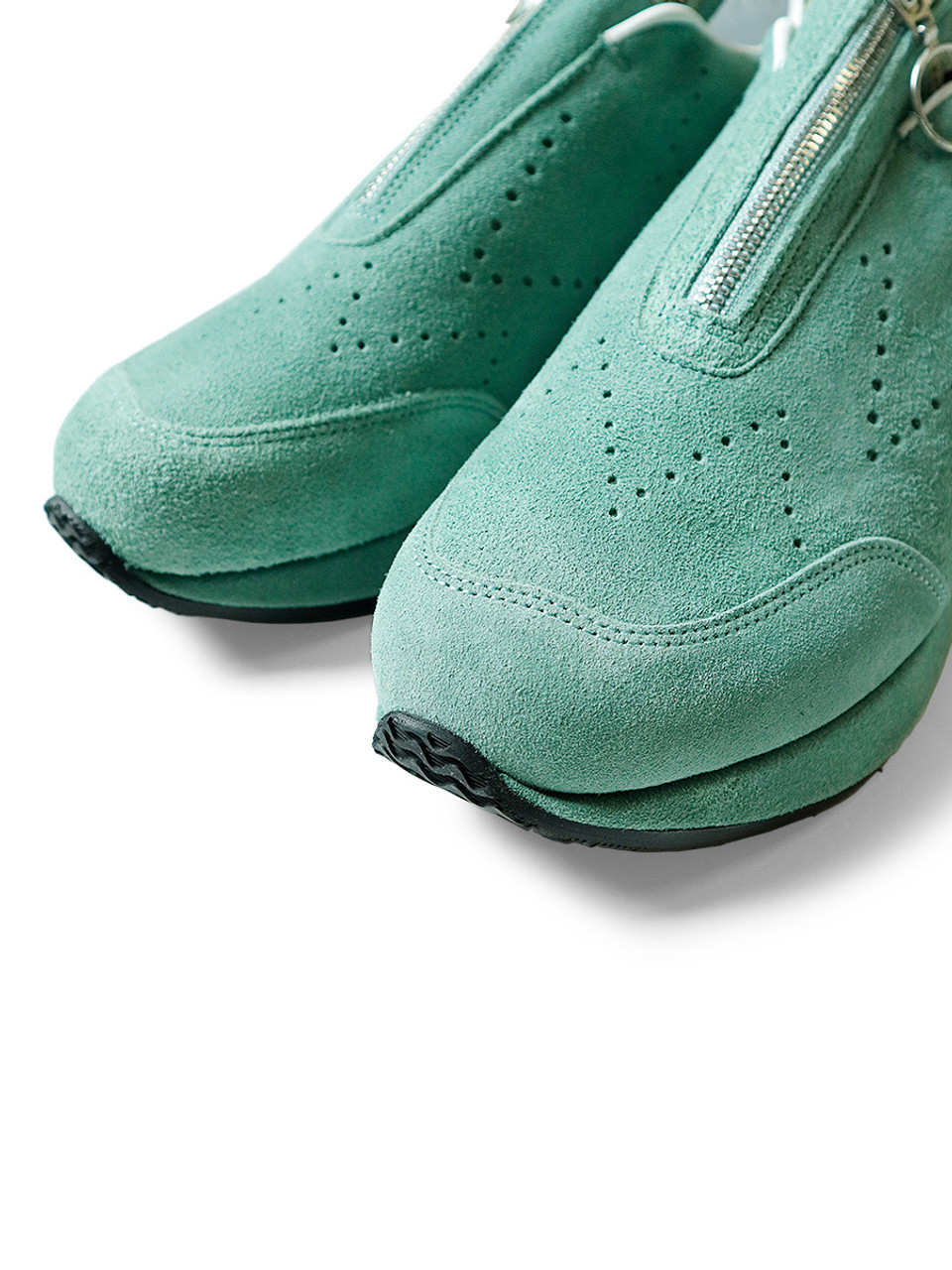 KAPITAL Shoes Suede ZIP UP Sparrow Sneakers
