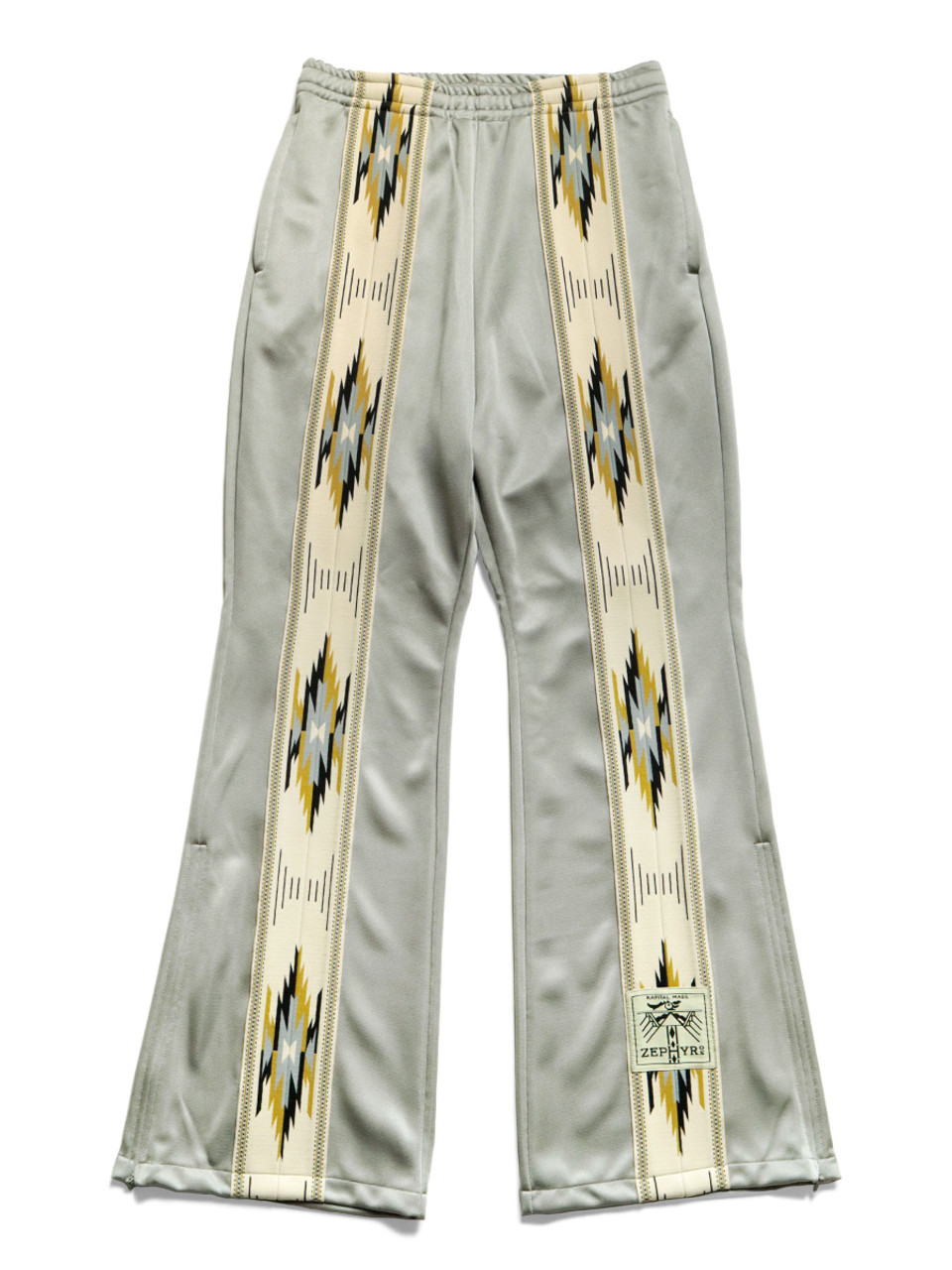 ★Wai Kei★ Star Track Pants Ivory YKBE01PT07-1 KAPITAL Pants Smooth Jersey KOCHI &Amp; ZEPHYR Track Pants
